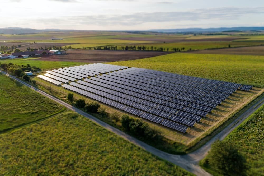 Solar power installation